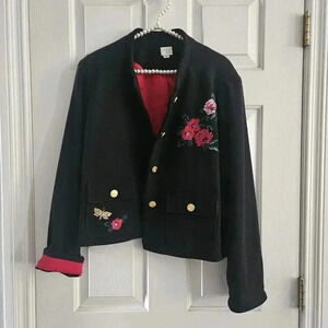 A New Day Floral Embroidered Jacket